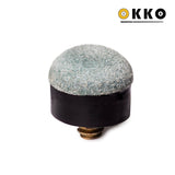 OKKO Billiard Screw-On Tips Ø12mm Soft, Pack of 10