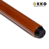 OKKO 1-Piece Canadian Maple Pool Cue 57”, Glue-On Tip