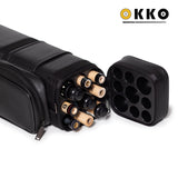 OKKO Billiard Hard Oval Pro Case Black 3x6
