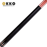 OKKO B-1 Pool Cue w/Maple Shaft, 18 oz, w/Cue Case and Accessories