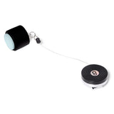 OKKO Retractable Round 8-Ball Chalker w/Belt Clip Black
