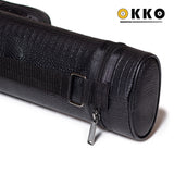 OKKO Billiard Hard Oval Pro Case Croco Black 2x2