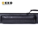 OKKO Billiard Hard Deluxe Oval Case Croco Black 2x4