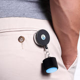 Taom Billiard V10 Chalk Blue 1 pc w/Retractable Chalk Holder