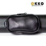 OKKO Billiard Hard Deluxe Oval Case Black 1x1
