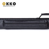 OKKO Billiard Hard Deluxe Oval Case Croco Black 2x2