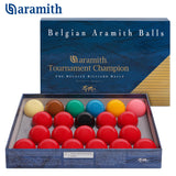 Aramith Tournament Champion Snooker Billiard Ball set 2 1/16"