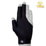 Tiger-X Pro Billiard Glove for Left Hand Black M