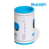 Molinari Billiard Chalk Blue 2-pack
