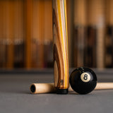 McDermott CHOPSP1 Chops Sneaky Pete Skateboard Pool Cue FREE Hard Case