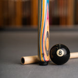 McDermott CHOPSP1 Chops Sneaky Pete Skateboard Pool Cue FREE Hard Case