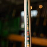 McDermott CHOPSP2 Chops Sneaky Pete Skateboard Pool Cue FREE Hard Case