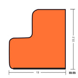 OKKO L77 Snooker Table Rail Rubber 72”, Set of 6