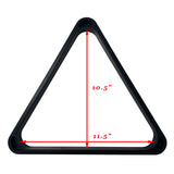 OKKO Deluxe Heavy-Duty Plastic 8 Pool Ball Rack