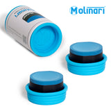 Molinari Billiard Chalk Blue 2-pack