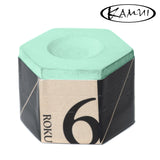 Kamui Roku Billiard Chalk Forest 1 pc w/Bullet Chalk Holder