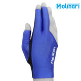 Molinari Billiard Glove for Right Hand Royal Blue L