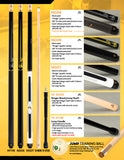 McDermott Stinger NG06 Break/Jump Pool Cue FREE Hard Case