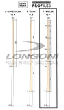 Longoni TJB-22 Jump-Break Cue w/Luna Nera Break Shaft