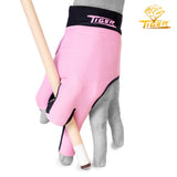 Tiger-X Pro Billiard Glove for Left Hand Pink S