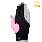 Tiger-X Pro Billiard Glove for Left Hand Pink S