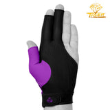 Tiger-X Pro Billiard Glove for Left Hand Purple M