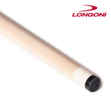 Longoni Flames Leather Stripes Pool Cue w/S20 Shaft