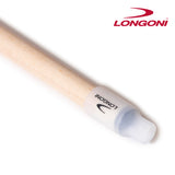 Longoni Galaxy Cyan Elk Style Leather Pool Cue w/S2 Shaft