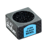 Cue Cube Tip Tool 2 in 1 Silver and Master Chalk Combo