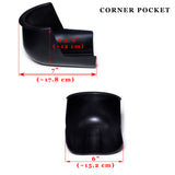 OKKO Pool Table Rubber Gulley Boots, Set of 6