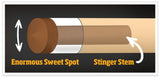 McDermott Stinger NG08 Break/Jump Pool Cue FREE Hard Case