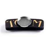 Taom Magnetite Combo Billiard Chalk Holder and V10 Chalk Blue