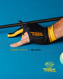 Tiger Pro Billiard Glove for Right Hand Gold L