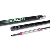 McDermott Vanquish Mach 1 Carbon Fiber Break Pool Cue Linen Wrap  FREE Hard Case