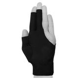 Predator Billiard Glove for Left Hand Black w/Yellow Logo S/M