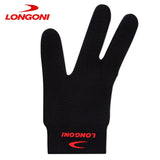 Longoni Billiard Glove for Right Hand Black