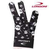 Longoni Billiard Glove Skull 4