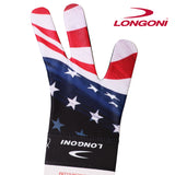 Longoni Billiard Glove Flag 3 for Left Hand