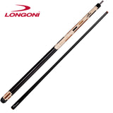 Longoni Evoluzione Carom Cue w/Luna Nera FE71 Shaft