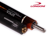 Longoni Epica Carom Cue w/Luna Nera Shaft