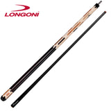 Longoni Evoluzione Carom Cue w/Luna Nera FE71 Shaft