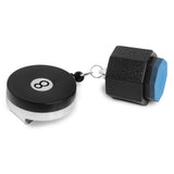 OKKO Retractable Octagon 8-Ball Chalker w/Belt Clip Black