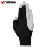 Fortuna Billiard Glove Pro Open fingers Black M/L