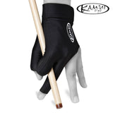 Kamui Billiard Glove QuickDry for Left Hand Black L