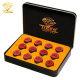 Tiger Emerald Cue Tip Ø13mm Medium/Hard 1 pc