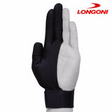 Longoni Billiard Glove for Left Hand Black