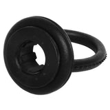 Billiard Cue Hanger w/Rubber Insert Ø12-14 mm, Black