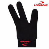 Longoni Billiard Glove for Left Hand Black
