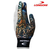 Longoni Billiard Glove Leopard