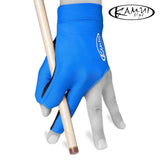 Kamui Billiard Glove QuickDry for Left Hand Blue XS